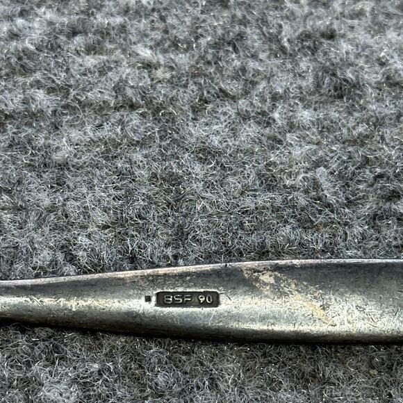 Vintage Silver Plate Flatware (3) Pieces Serving Stainless Steel Knife Spoon Vtg - Picture 7 of 7